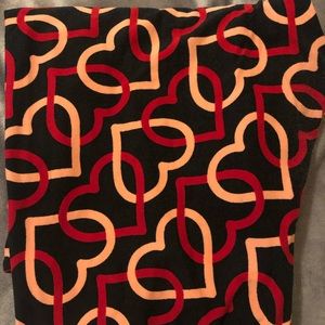 💜 2 for $30 Lularoe tc leggings valentine